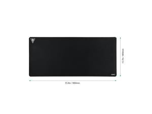 AUKEY Gaming Mouse Pad Large XXL (35.4×15.75×0.15in) Thick Extended Mouse Mat Non-Slip Spill-Resistant Desk Pad with Special-Textured Surface Anti-Fray Stitched Edges for Keyboard PC-KM-P3