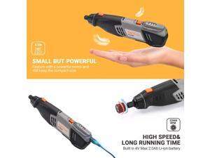 TACKLIFE Cordless Rotary Tool 4V Power Portable Size With Versatile Accessories, Perfect For DIY Creation And Light Duty-RTH30DC TACKLIFE Cordless Rotary Tool 4V Power Portable Size With Versatile Accessories, Perfect For DIY Creation And Light Duty-RTH30DC