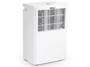 TACKLIFE Portable Dehumidifier, 25 Pint 1,500 Sq. Ft With Energy Star Certified, Emptying And Cleaning Reminder, Compact For Basements, Bedroom, Bathroom, Garage, Wardrobe, RV, White - TKD250 TACKLIFE Portable Dehumidifier, 25 Pint 1,500 Sq. Ft With Energy Star Certified, Emptying And Cleaning Reminder, Compact For Basements, Bedroom, Bathroom, Garage, Wardrobe, RV, White - TKD250
