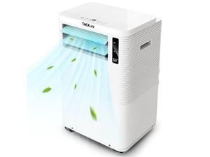 TACKLIFE 12,000 BTU 3-in-1 Portable Air Conditioner, Cooling, Fan and Dehumidifying, 16.5ft Long Distance Air Supply, For Bedroom, Living room, Office and Kitchen, White, Upright - TKP165CW
