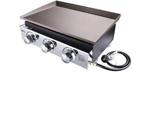 TACKLIFE TGG03 23-inch Propane Gas Stainless Steel Griddle 3 Burners TGG03