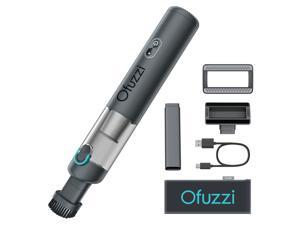 Ofuzzi Cordless Handheld Vacuum, 12000Pa Suction and 1.2lbs Lightweight, 120mL Dustbowl with Anti-misopening, 30Min Runtime, Pet Hair, Home and Narrow Space Cleaning - H8 APEX
