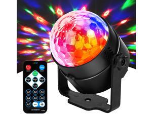 JYX Sound Activated Dicso Light, USB DJ Light, Disco Ball, Strobe Lamp 7 Modes Stage Par Light for Home Room Dance Parties Birthday DJ Bar Karaoke Xmas Wedding Show Club Pub JYX Sound Activated Dicso Light, USB DJ Light, Disco Ball, Strobe Lamp 7 Modes Stage Par Light for Home Room Dance Parties Birthday DJ Bar Karaoke Xmas Wedding Show Club Pub