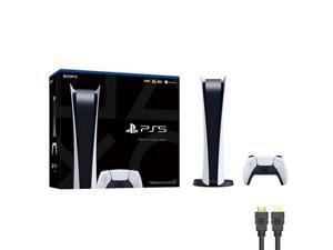 Sony PlayStation 5 Digital Edition Console, JAWFOAL HDMI Cable