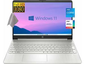 HP 15.6" FHD Laptop, Intel 11th Gen Core i5-1135G7 (Up to 4.2GHz,4 Core), 16GB DDR4, 256GB PCIe SSD, Intel Iris Xe Graphics, WiFi 5, Bluetooth, Windows 11 with JAWFOAL Accessories