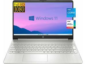 HP 15.6" FHD Laptop, Intel 11th Gen Core i5-1135G7 (Up to 4.2GHz,4 Core), 32GB DDR4, 1TB PCIe SSD, Intel Iris Xe Graphics, Wi-Fi, Bluetooth, Windows 11 S, CEFESFY Accessories