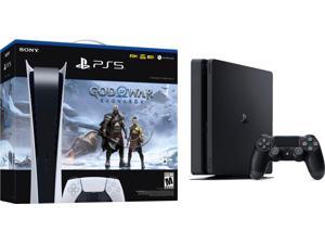 PlayStation 5 Digital Console God of War Ragnarok Bundle with Extra Controller  PlayStation 4 Slim 1TB Console