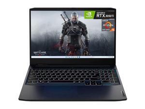 Newest Lenovo IdeaPad Gaming 3 Laptop, 15.6 Inch FHD 122Hz Display, AMD Ryzen 5 5600H, NVIDIA GeForce RTX 3050 Ti, 32GB RAM, 2TB SSD, Wi-Fi6, Shadow Black, Windows 11 Home, Cefesfy Accessory