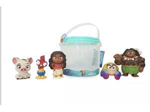 Disney Store Moana Bucket Bath Toy Set New with Tag Disney Store Moana Bucket Bath Toy Set New with Tag