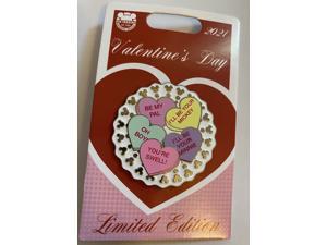 Disney Parks 2021 Valentine's Day I'll Be Your Limited Pin New with Card Disney Parks 2021 Valentine's Day I'll Be Your Limited Pin New with Card