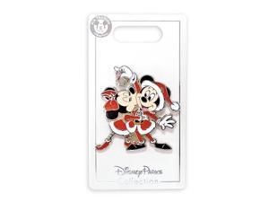 Disney Parks Mickey Minnie Santa Christmas Holiday Pin New with Card Disney Parks Mickey Minnie Santa Christmas Holiday Pin New with Card