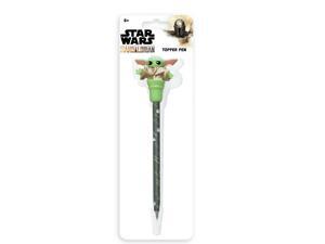 Disney Star Wars Mandalorian The Child Yoda Topper Pen New Disney Star Wars Mandalorian The Child Yoda Topper Pen New