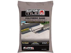 Alliance Gator Tile Polymeric Sand, for Porcelain Tile Joints up to 1" (Slate Gray)