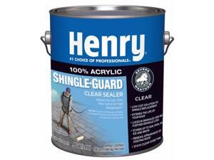 Henry 612 Shingle-Guard Clear Acrylic Shingle Sealer 1 gal. - Case Of: 4; Henry 612 Shingle-Guard Clear Acrylic Shingle Sealer 1 gal. - Case Of: 4;