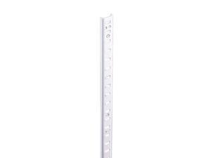 Knape & Vogt White Steel Heavy Duty Shelf Bracket 48 in. L 250 lb. - Case Of: 20; Each Pack Qty: 1 Knape & Vogt White Steel Heavy Duty Shelf Bracket 48 in. L 250 lb. - Case Of: 20; Each Pack Qty: 1