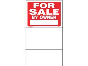 Hillman English Red For Sale Sign 18 in. H x 24 in. W - Case Of: 6; Hillman English Red For Sale Sign 18 in. H x 24 in. W - Case Of: 6;