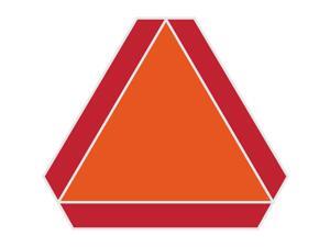 Hillman English Orange/Red Slow Moving Vehicle Sign 14 in. H x 16 in. W - Case Of: 6; Hillman English Orange/Red Slow Moving Vehicle Sign 14 in. H x 16 in. W - Case Of: 6;