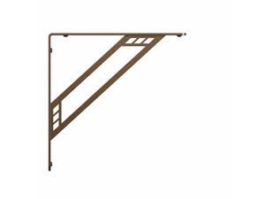 Knape & Vogt Richland Bronze Steel Decorative Bracket - Case Of: 8; Knape & Vogt Richland Bronze Steel Decorative Bracket - Case Of: 8;