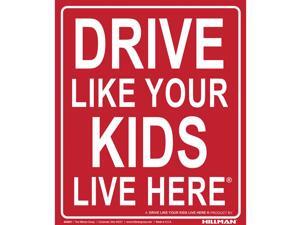 Hillman English Red Children At Play Sign 19 in. H x 24 in. W - Case Of: 6; Hillman English Red Children At Play Sign 19 in. H x 24 in. W - Case Of: 6;