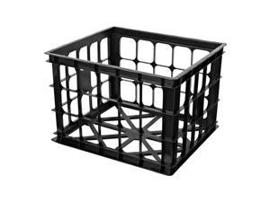 Homz 11 in. H x 15.5 in. W x 14 in. D Stackable Storage Bin - Case Of: 6; Homz 11 in. H x 15.5 in. W x 14 in. D Stackable Storage Bin - Case Of: 6;