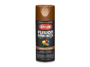 Krylon Fusion All-In-One Hammered Copper Paint + Primer Spray Paint 12 oz. - Case Of: 6; Krylon Fusion All-In-One Hammered Copper Paint + Primer Spray Paint 12 oz. - Case Of: 6;