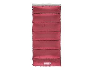 Coleman Aspen Meadows Red Sleeping Bag 2 in. H x 33 in. W x 75 in. L 1 pk - Case Of: 1; Each Pack Qty: 1; Coleman Aspen Meadows Red Sleeping Bag 2 in. H x 33 in. W x 75 in. L 1 pk - Case Of: 1; Each Pack Qty: 1;