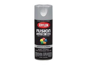 Krylon Fusion All-In-One Metallic Aluminum Paint + Primer Spray Paint 12 oz. - Case Of: 6; Krylon Fusion All-In-One Metallic Aluminum Paint + Primer Spray Paint 12 oz. - Case Of: 6;