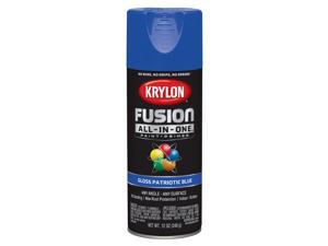 Krylon Fusion All-In-One Gloss Patriotic Blue Paint + Primer Spray Paint 12 oz. - Case Of: 6; Krylon Fusion All-In-One Gloss Patriotic Blue Paint + Primer Spray Paint 12 oz. - Case Of: 6;