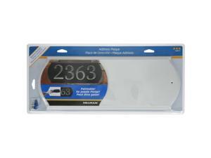 Hillman White Wood Paintable Address Plate - Case Of: 3; Hillman White Wood Paintable Address Plate - Case Of: 3;