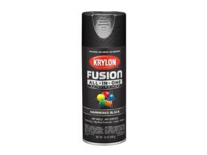 Krylon Fusion All-In-One Hammered Black Paint + Primer Spray Paint 12 oz. - Case Of: 6; Krylon Fusion All-In-One Hammered Black Paint + Primer Spray Paint 12 oz. - Case Of: 6;