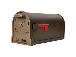 Gibraltar Mailboxes Arlington Classic Galvanized Steel Post Mount Bronze Mailbox - Case Of: 1; Gibraltar Mailboxes Arlington Classic Galvanized Steel Post Mount Bronze Mailbox - Case Of: 1;