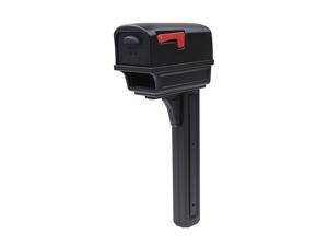 Gibraltar Mailboxes Gentry Classic Plastic Post Mount Black Mailbox - Case Of: 1; Gibraltar Mailboxes Gentry Classic Plastic Post Mount Black Mailbox - Case Of: 1;