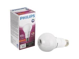 Philips A21 E26 (Medium) LED Bulb Soft White 100 Watt Equivalence 1 pk - Total Qty: 1