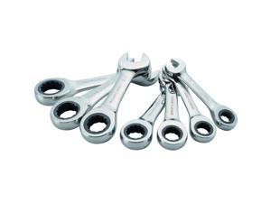Craftsman SAE Stubby Ratcheting Combination Wrench Set 7 pc. - Total Qty: 1