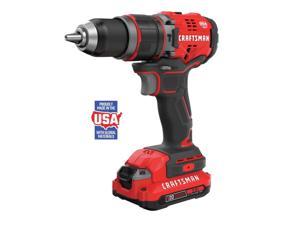 Craftsman 20 volt 1/2 in. Brushless Cordless Hammer Drill Kit (Battery & Charger) - Total Qty: 1