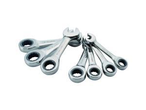 Craftsman Metric Stubby Ratcheting Combination Wrench Set 7 pc. - Total Qty: 1