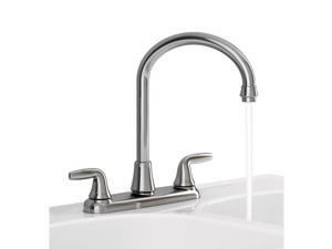 American Standard Jocelyn Two Handle Polished Chrome Kitchen Faucet - Total Qty: 1