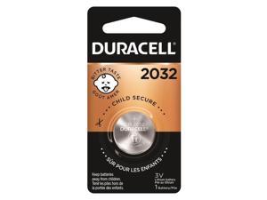 Duracell Lithium 2032 3 volt Security and Electronic Battery 1 pk  Total Qty 6 Each Pack Qty 1