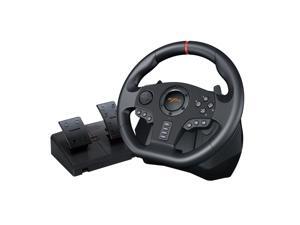 PXN V900 PC Gaming Racing Steering Wheel, Universal Usb Car Sim 270/900 degree Race Steering Wheel with Pedals for PS3, PS4, Xbox One/Xbox Series S&X, Nintendo Switch PXN V900 PC Gaming Racing Steering Wheel, Universal Usb Car Sim 270/900 degree Race Steering Wheel with Pedals for PS3, PS4, Xbox One/Xbox Series S&X, Nintendo Switch