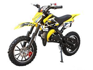 SYX MOTO Kids Dirt Bike Holeshot 50cc Gas Power Mini Dirt Bike Pit Bike Fully Automatic Transmission Yellow SYX MOTO Kids Dirt Bike Holeshot 50cc Gas Power Mini Dirt Bike Pit Bike Fully Automatic Transmission Yellow