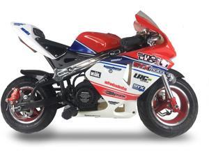 SYX MOTO Apex Pull Start 49cc 2-Stroke Gas Powered Kids Mini Pocket Bike, Off-Roading Rocket Motorcycle SYX MOTO Apex Pull Start 49cc 2-Stroke Gas Powered Kids Mini Pocket Bike, Off-Roading Rocket Motorcycle