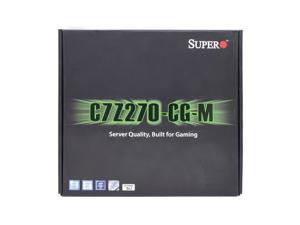 Supermicro MBD-C7Z270-CG-M LGA 1151 Intel Z270 DDR4 Non-ECC M.2  3xPCI-E 3.0 x16 Slots 64GB ATX Motherboard