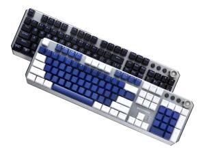 MAIBENBEN MECHREVO S2 Mechanical Gaming Keyboard 104 Keys Blue/Red/Black Switch Metal Panel Colorful Backlights Wired USB For PC Desktop Computer Laptop Notebook Black/White/Blue Keycaps MAIBENBEN MECHREVO S2 Mechanical Gaming Keyboard 104 Keys Blue/Red/Black Switch Metal Panel Colorful Backlights Wired USB For PC Desktop Computer Laptop Notebook Black/White/Blue Keycaps