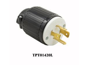 NEMA L14-30P 30 Amp 125 250 Volt Twist Lock Male Plug USA 3 Pole Industrial 