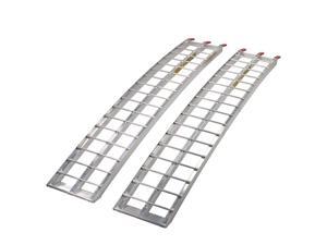 Polaris 76" X 12" Aluminum Arched 2,000lbs/907.2kg ATV Trailer Loading Ramps 2875384 OEM Polaris 76" X 12" Aluminum Arched 2,000lbs/907.2kg ATV Trailer Loading Ramps 2875384 OEM