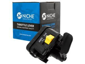 NICHE Thumb Throttle Control Lever Assembly for 1999-2014 Polaris Scrambler 400 Magnum Sportsman 500 2010202,2010337,2010336 NICHE Thumb Throttle Control Lever Assembly for 1999-2014 Polaris Scrambler 400 Magnum Sportsman 500 2010202,2010337,2010336