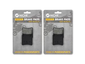 NICHE Brake Pad Set for Honda CRF1000L Goldwing 1800 F6B NC700XD 06436-MCT-016 Parking Semi-Metallic 2 Pack