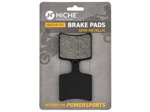 NICHE Brake Pad Set for Arctic Cat M6000 M8000 3602-061 Rear Semi-Metallic