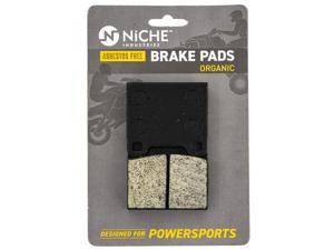NICHE Brake Pad Set for Can-Am GSX 600 GTX 800 Legend 500 700 Mach Z 415084600 415129172 Rear Organic