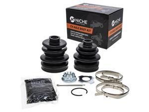 NICHE Rear CV Axle Boot Kit For Suzuki King Quad 700 LT-A700X Replaces 64931-31G03 64930-31G03 NICHE Rear CV Axle Boot Kit For Suzuki King Quad 700 LT-A700X Replaces 64931-31G03 64930-31G03
